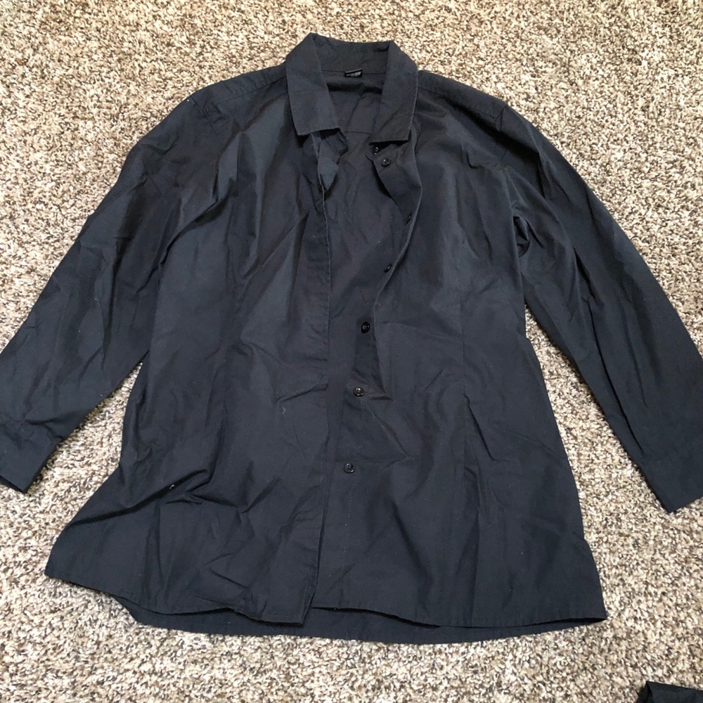 Black button down long sleeve